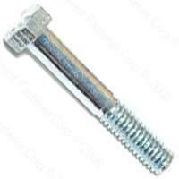 Midwest 00033 Hex Bolt, 5/16-18 x 2 in, Zinc Plated, Grade 2