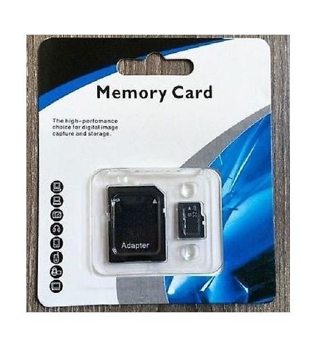 32GB micro SD with adapter