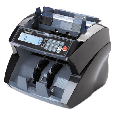 4820 Bill Counter with Counterfeit Detection, 1900 Bills/Min, Black