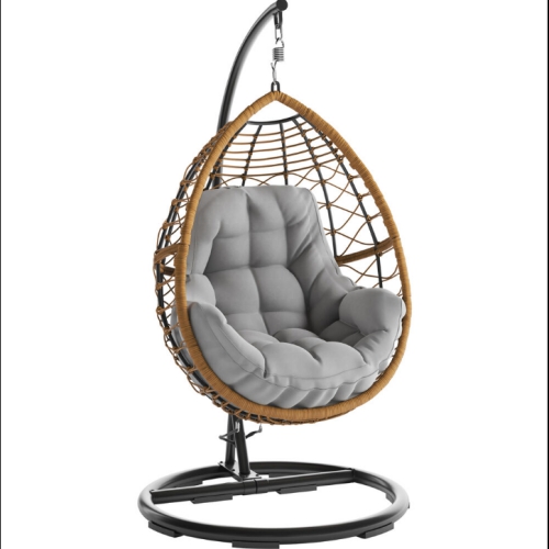 Willa Steel Hanging Egg Chair with Cushion