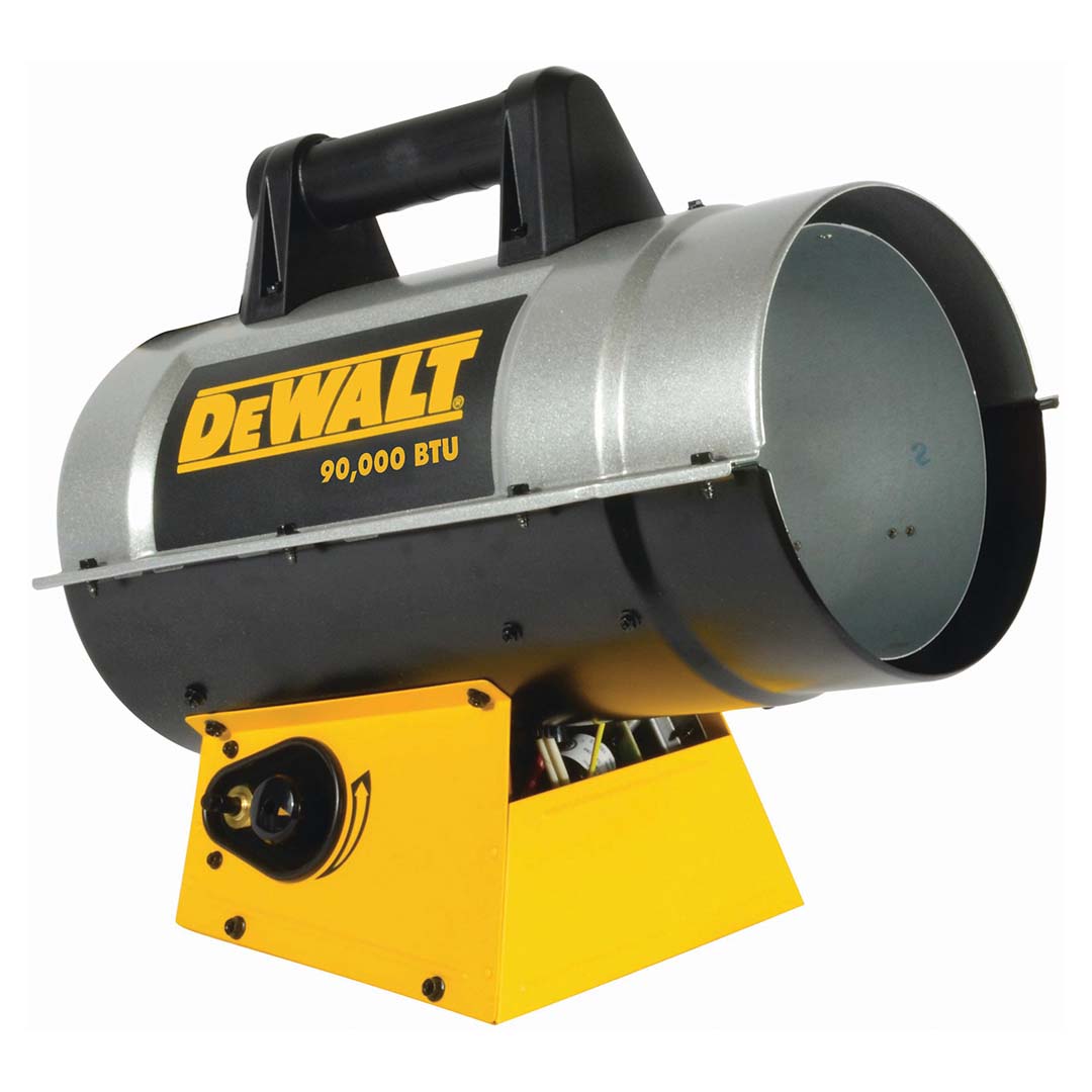 Mr. Heater DeWalt (DXH90FAV) 90000/50000 BTU Forced Air Propane Heater