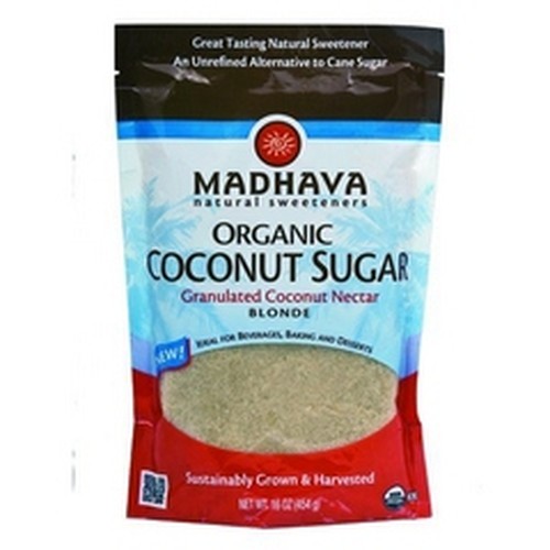 Madhava Blonde Coconut Sugar (6x16 Oz)