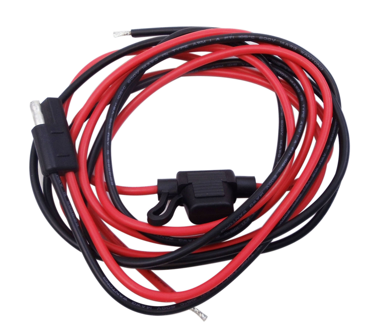 MAGNUM 5 FOOT - 14 GAUGE HEAVY DUTY POWER CORD WITH 15 AMP MINI ATC FUSE