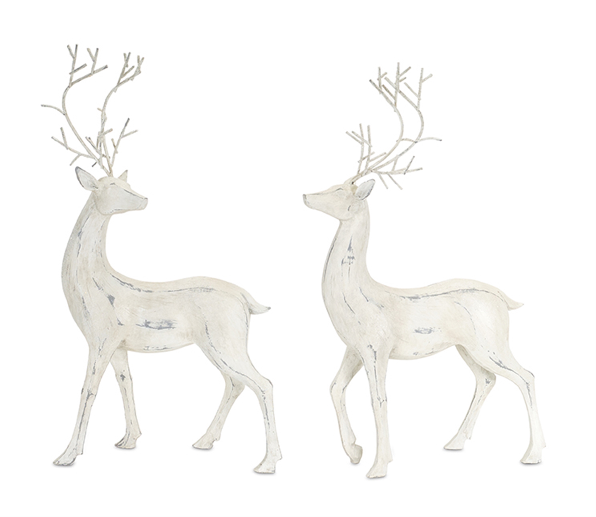 Deer (Set of 2) 20.5"H Resin