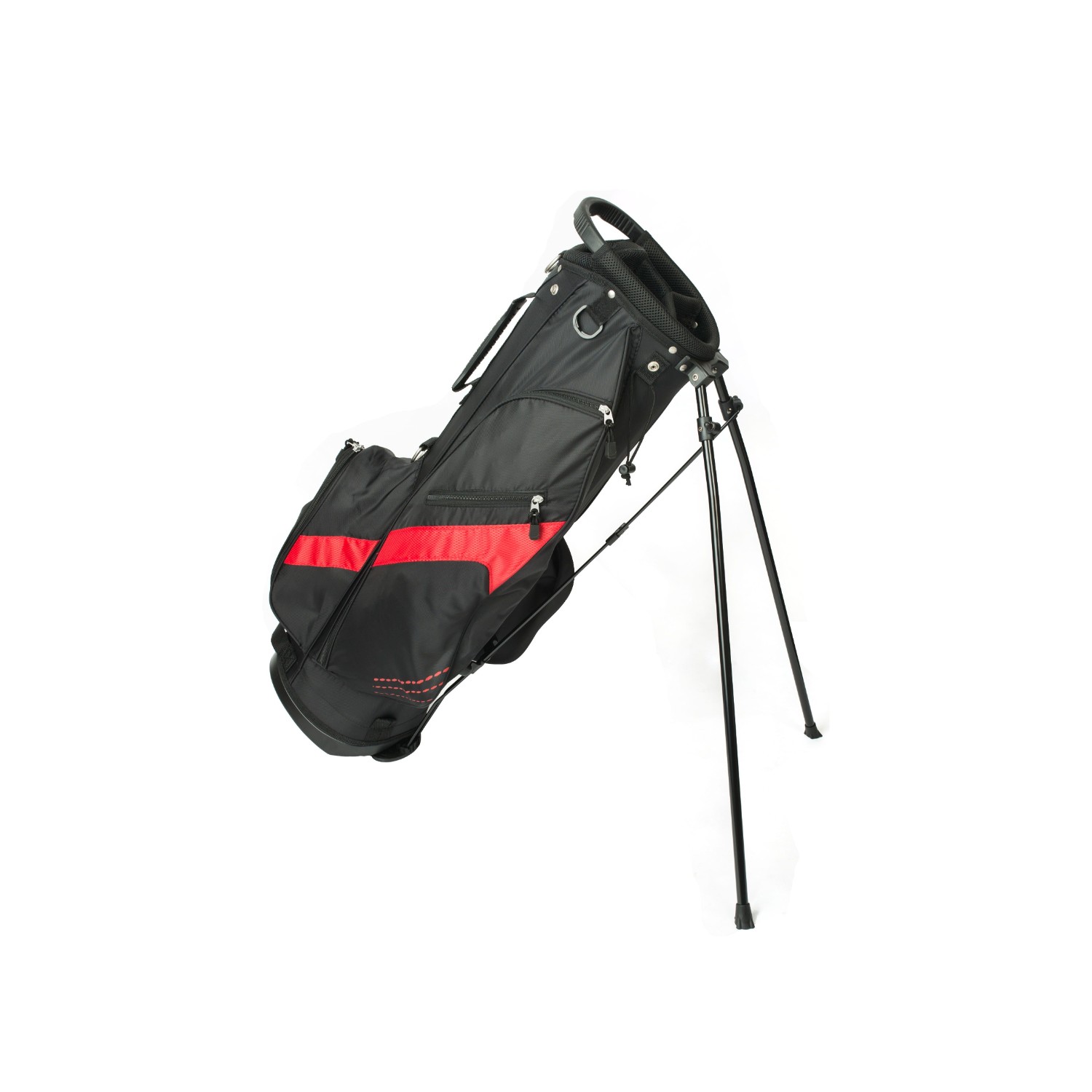 Tour X SS Golf Stand Bags-Black Red