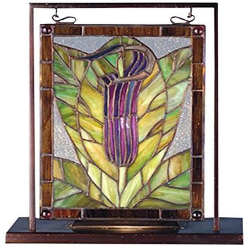 9.5"W X 10.5"H Jack-in-the-Pulpit Lighted Mini Tabletop Window