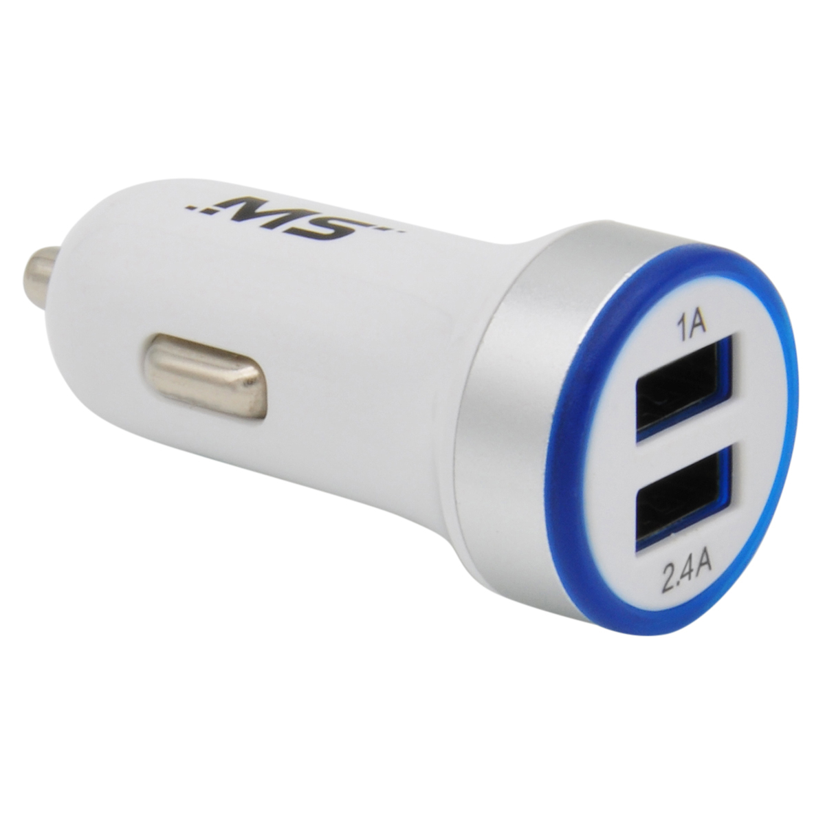Mbs 3.4Amp Dual USB Charger White