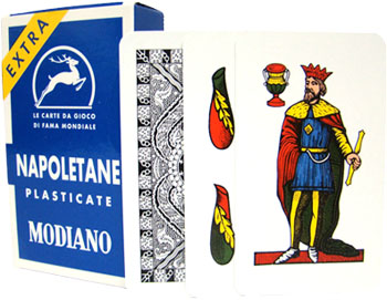 Deck of Napoletane 97/31 Italian Regional Playing Cards