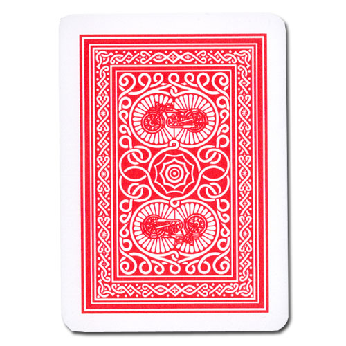 Modiano Old Trophy Poker Playing Cards - Red