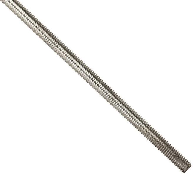 National Hardware 4006BC Threaded Rod, NO 10 - 32 X 36 in, Steel, Zinc Plated