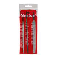 Nicholson 22015N  File Sets, 3-Piece, 6 Inch Length
