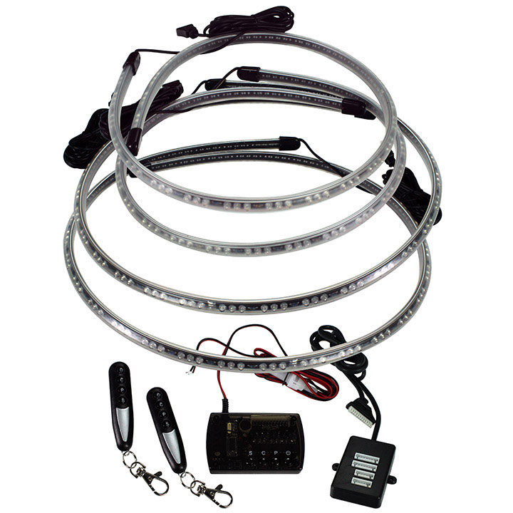 Audiopipe Vehicle Underbody Flat LED Kit w/Remote