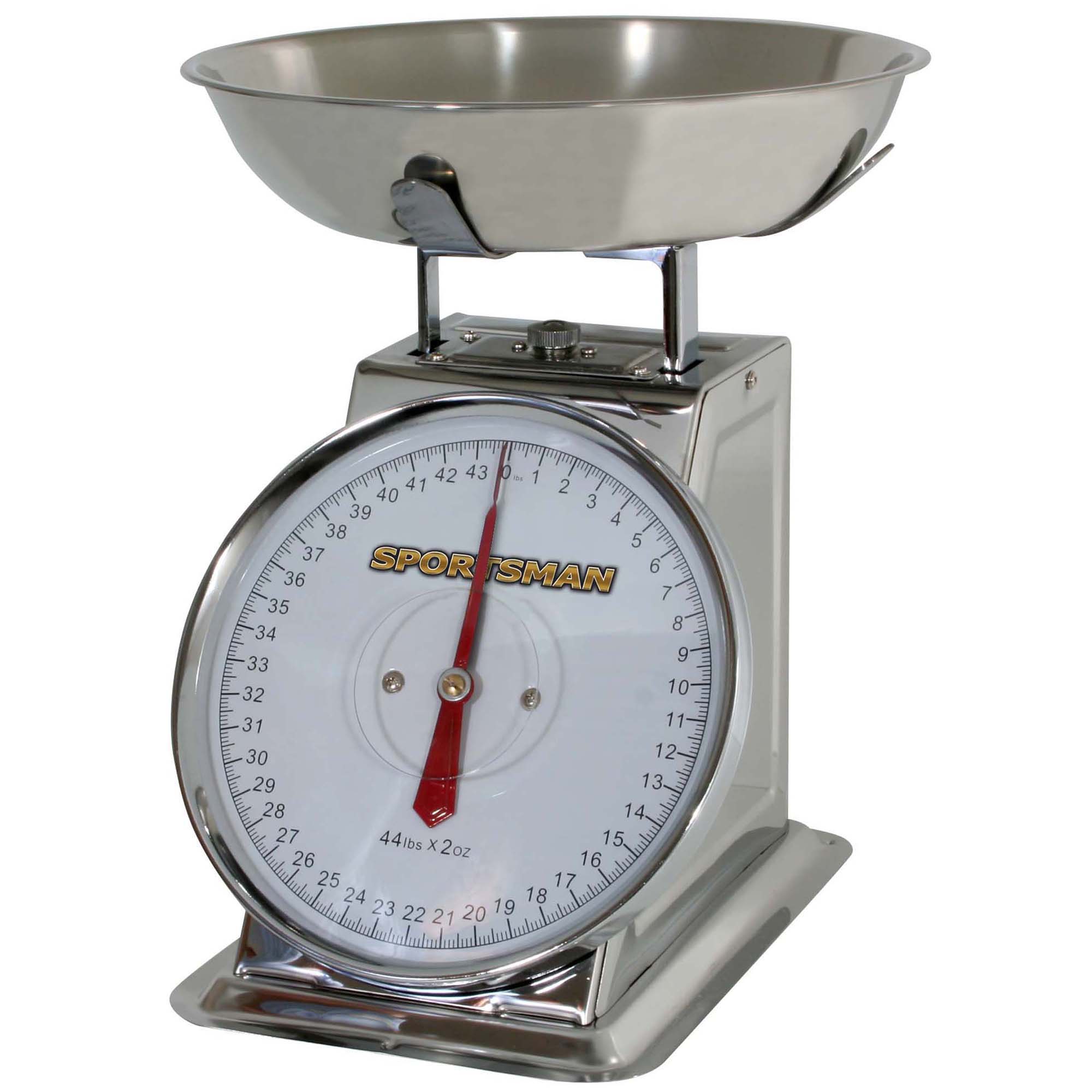 Sportsman Series 44 Lb Stainless Steel Dial Scale