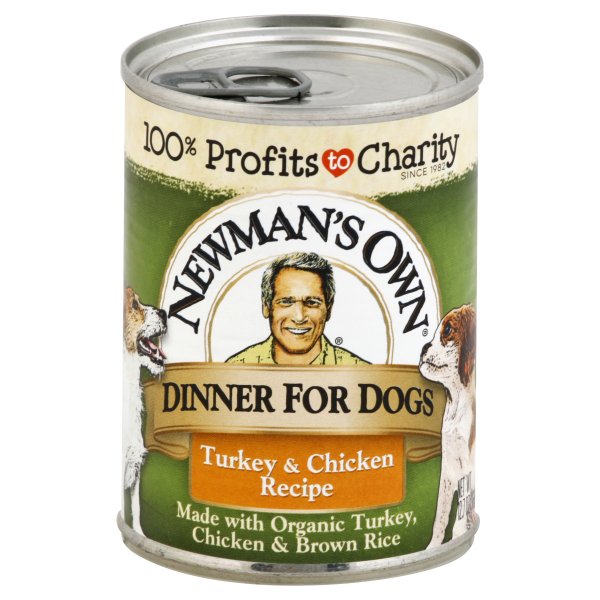 Newman's Own Turkey & Chicken Dog Food (12x12.7 Oz)
