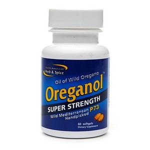 North American Herb and Spice Oreganol Oil of Oregano Super Strength - 60 Softgels (1x60 SGEL)