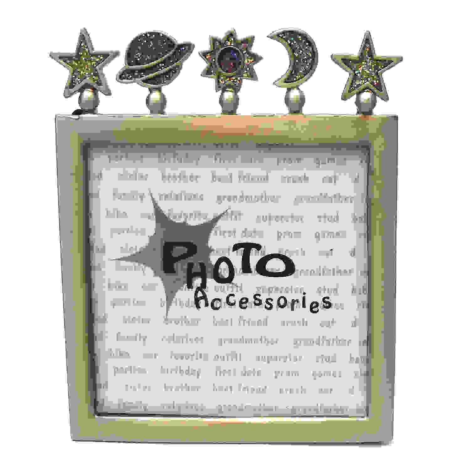 Stars And Planets Die Cut 4" X 5" Picture Frame