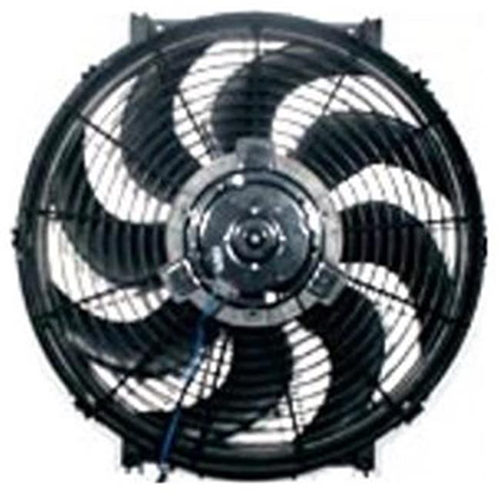 U.S. made 24 VOLT HP 16 inch RADIATOR FAN with Zip Tie Mounting Kit