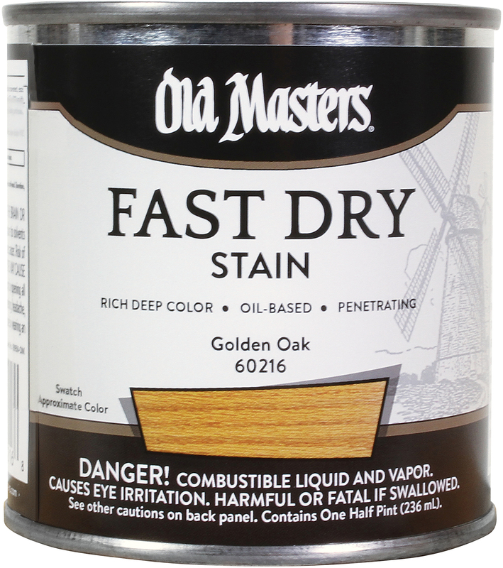 60216 Half Pint Golden Oak Fast Dry