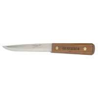 OKC 072-6 Fixed Lock Plain Edge Boning Knife, 10-3/4 in L, 1095 Carbon Steel Blade