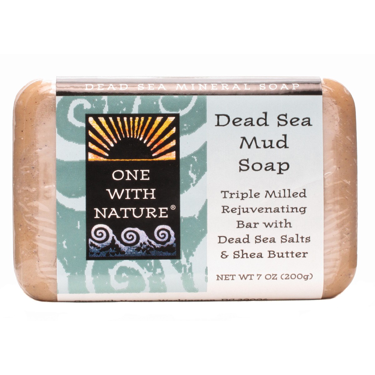 One With Nature Dead Sea Mud Soap (7Oz)