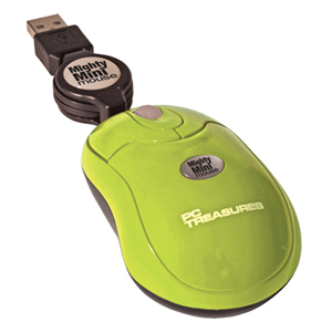 Retractable Mighty Mini Mouse - Green