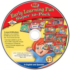 CD High Achievers Early Learning Fun, 8-Pack
