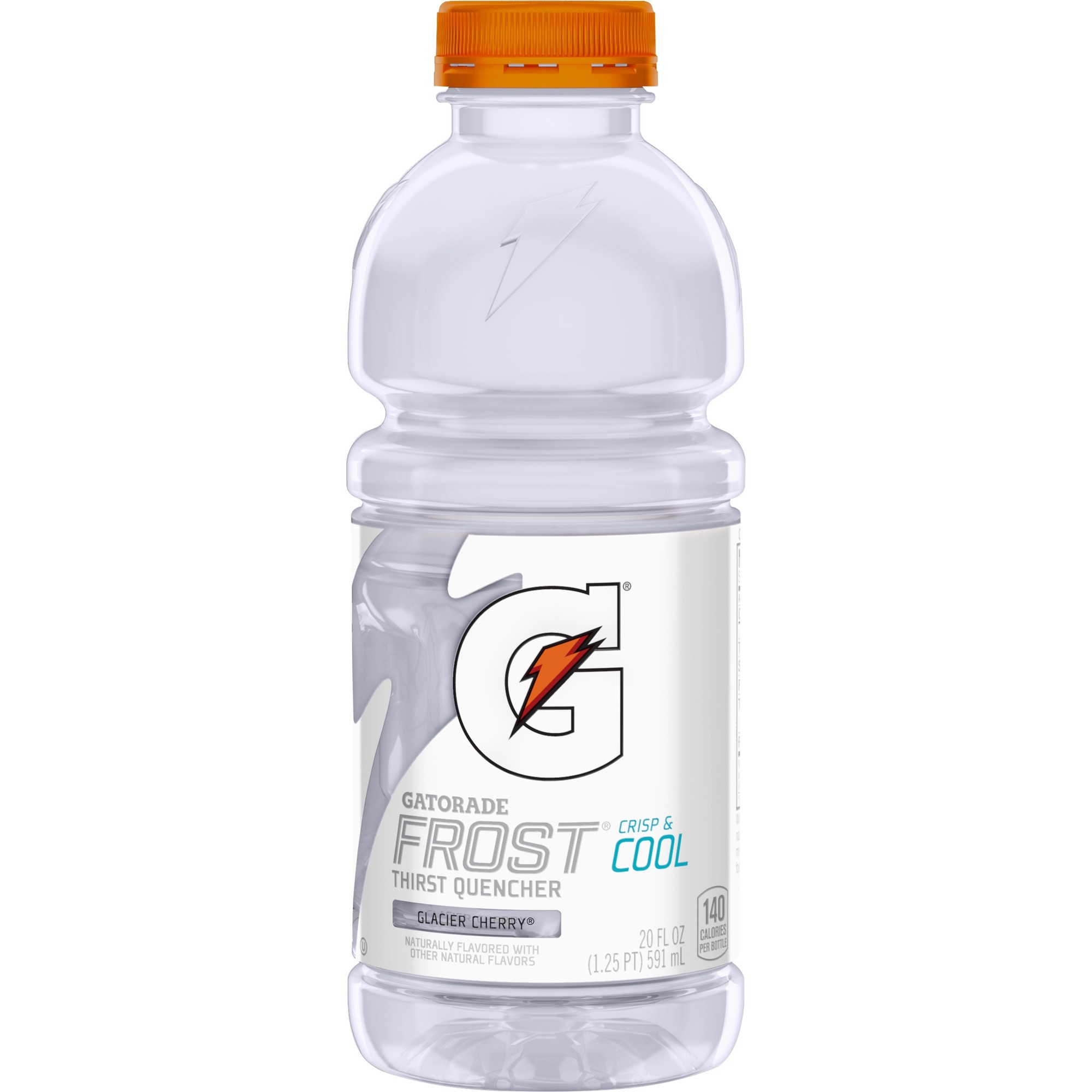 G-Series Perform 02 Thirst Quencher, Glacier Freeze, 20 oz Bottle, 24/Carton
