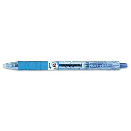 B2P Bottle-2-Pen Recycled Retractable Ball Point Pen, Blue Ink, .7mm, Dozen