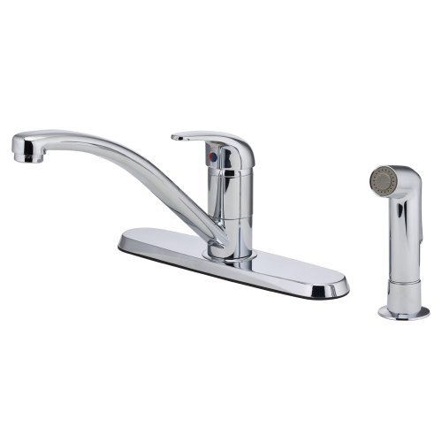 Pfirst Series 1.75 GPM 1-Handle Kitchen Faucet, Polished Chrome