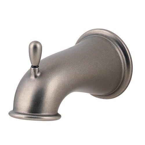 S/A Spout With Diverter Brushed Nickel