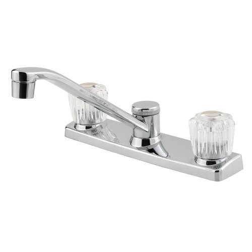 Pfirst Series 1.75 GPM 2-Handle Kitchen Faucet, Polished Chrome