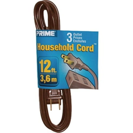 Ec670612 12 Ft. Brown Extention Cord