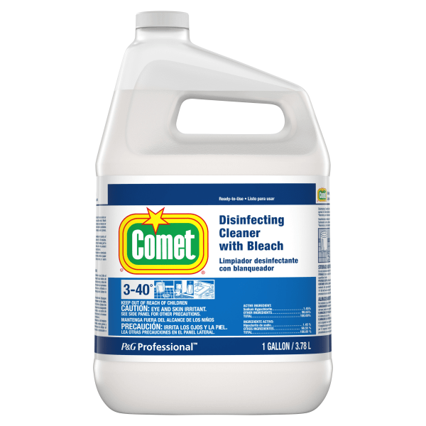 Disinfecting Cleaner w/Bleach, 1 gal Bottle