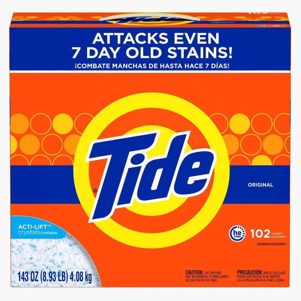 Powder Laundry Detergent, Original Scent, 143 oz Box, 2/Case