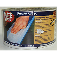 Protecto Seal 45 805206SW Exposable Waterproofing Membrane, 6 in W x 50 ft L x 45 mil T
