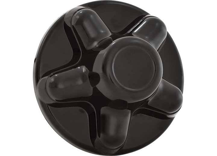QUICKTRIM ABS BLACK HUB COVER 5 LUG ON 4.5IN BC SMALL