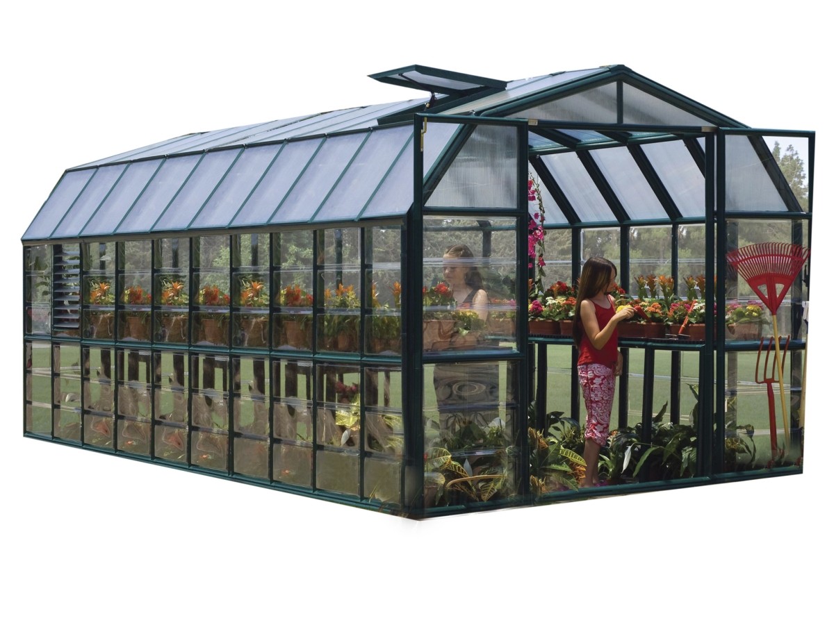 Palram - Canopia Prestige 8' x 20' Greenhouse - Clear