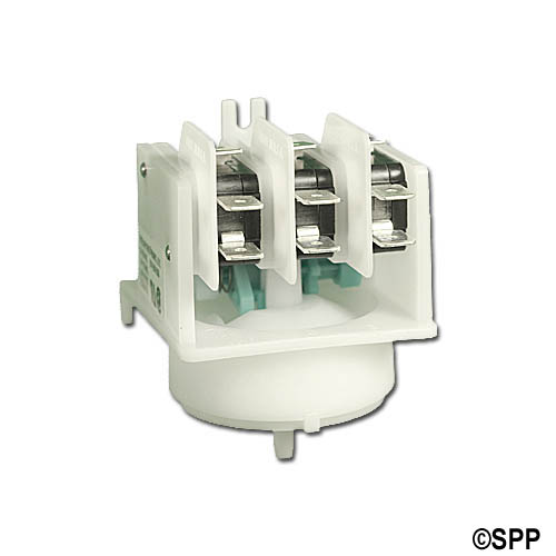 Stepper Switch, Air, Presair, 21A, Green Cam, 4-Function, Center Spout