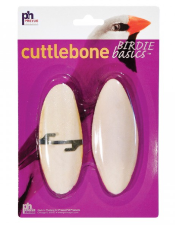 Prevue Hendryx Birdie Basics Cuttlebone - Small - 4" - 2 pk