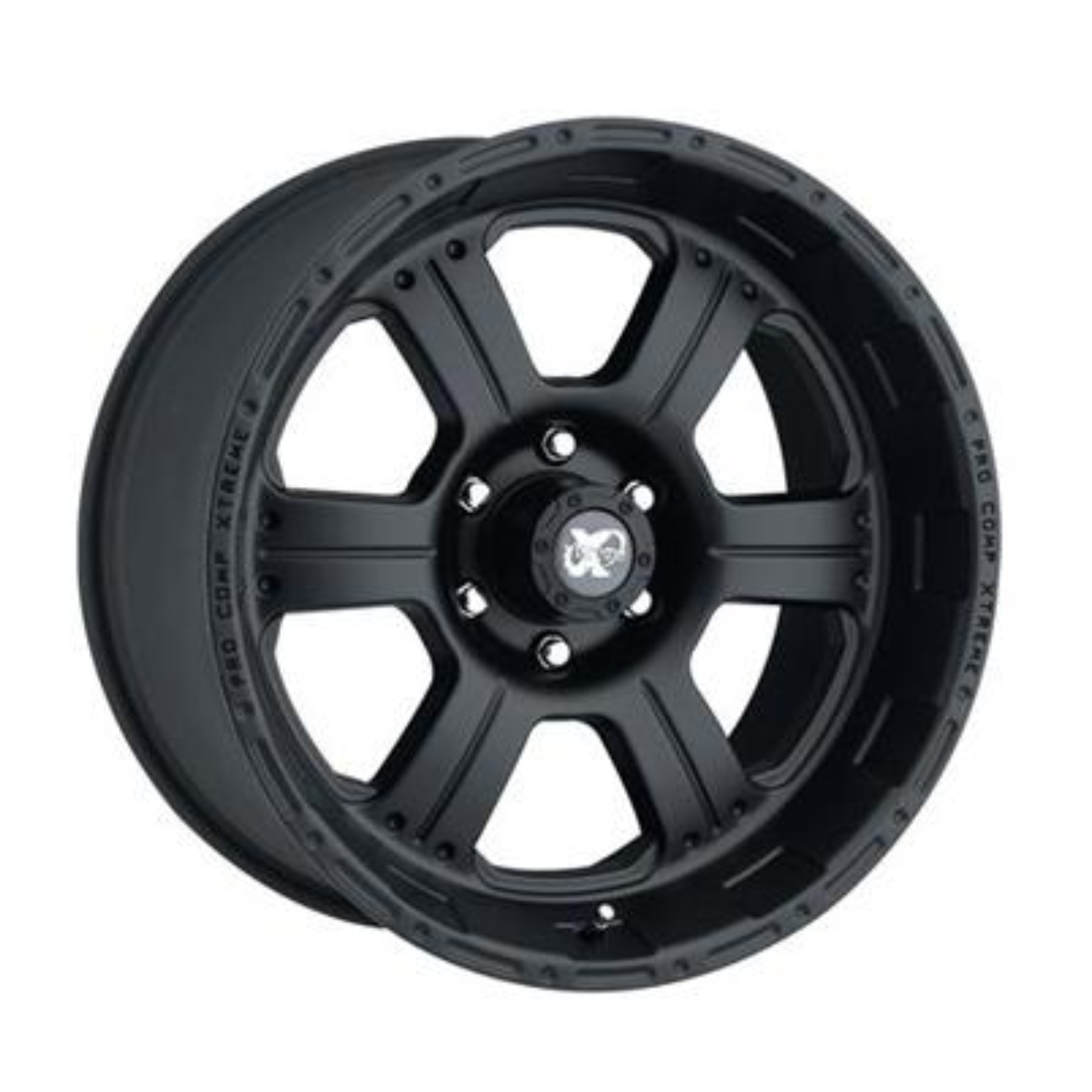 Series 7089, 18x9 with 5 on 5 Bolt Pattern - Flat Black