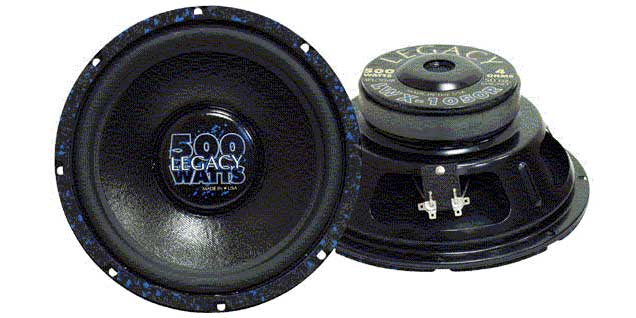 10" 300/700 Watts High Performance Poly Woofer