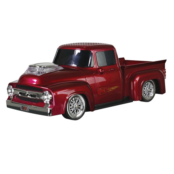 QFX BT-1956RED Ford On the Go Light and Sound Bluetooth Speaker (Red)