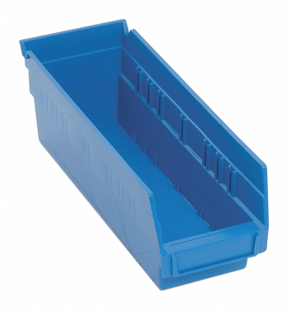 PLASTIC BIN BOXES 4 IN. X 12 IN., BLUE