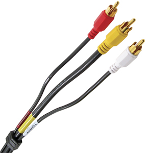RCA VH84R Stereo A/V Cable (6ft)