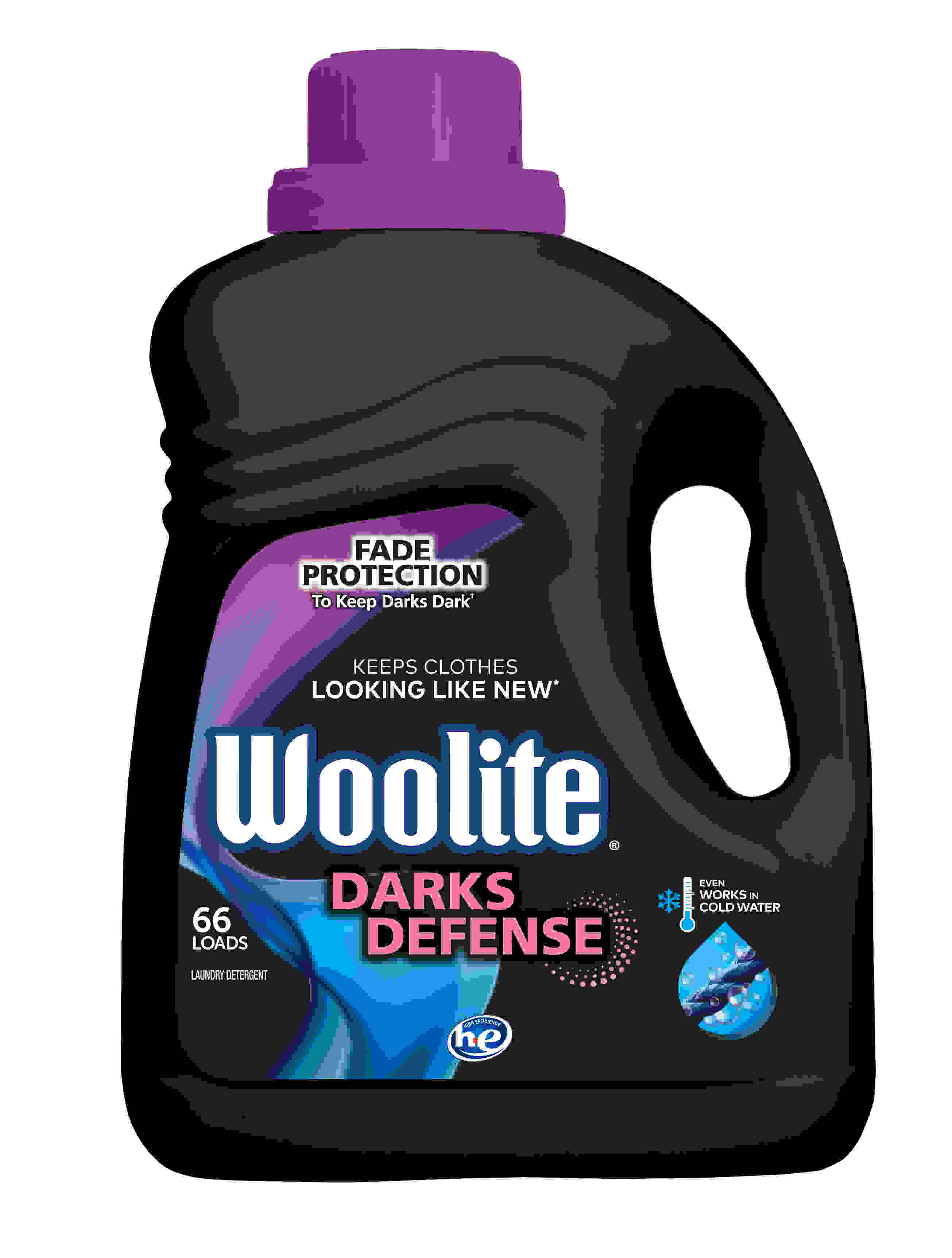 Extra Dark Care Laundry Detergent, 100 oz Bottle, 4/Carton
