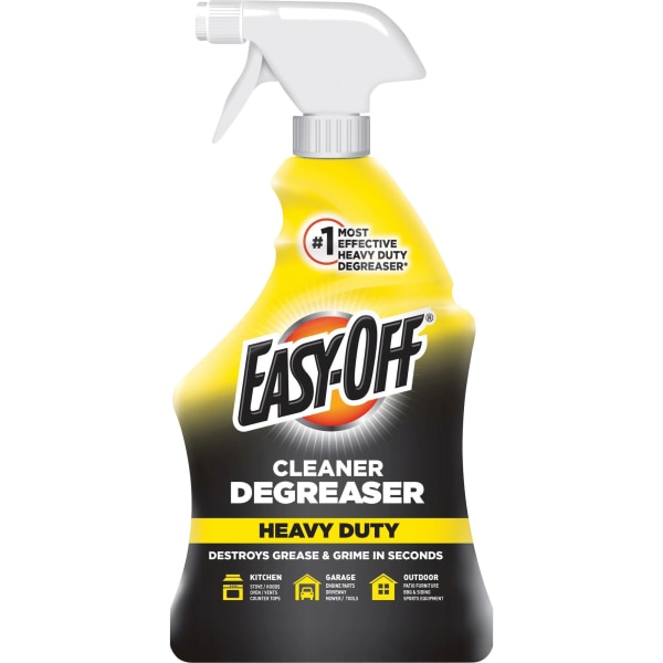 Heavy Duty Cleaner Degreaser, 32 oz Spray Bottle, 6/Case