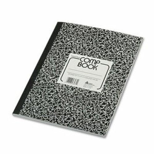 Composition Book, College/Margin Rule, 11 x 8 3/8, White, 80 Sheets