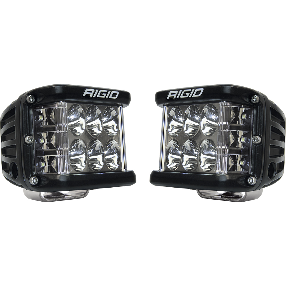 RIGID D-SS PRO Side Shooter, Driving Optic, Surface Mount, Black Housing | Pair