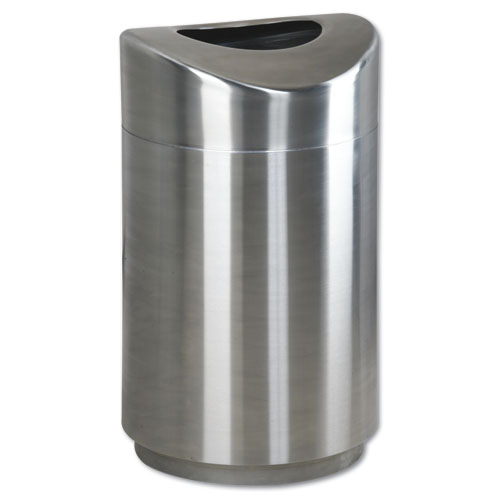 30-Gallon Satin Eclipse Fire-Safe, Stainless Steel Receptacle 