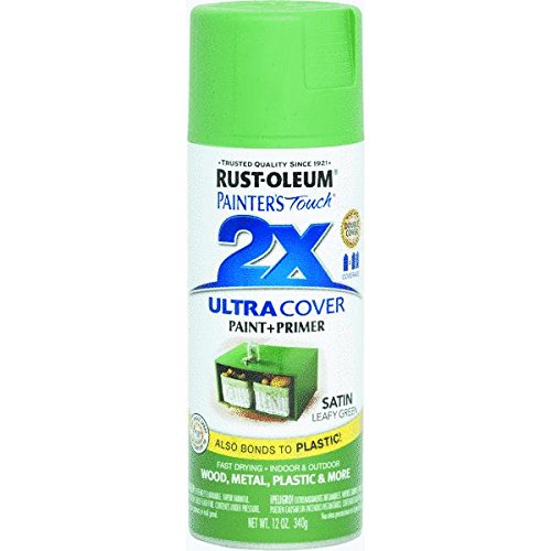 12 oz. Painter's Touch Ultra Cover 2x Satin Spray, Satin Leafy Green